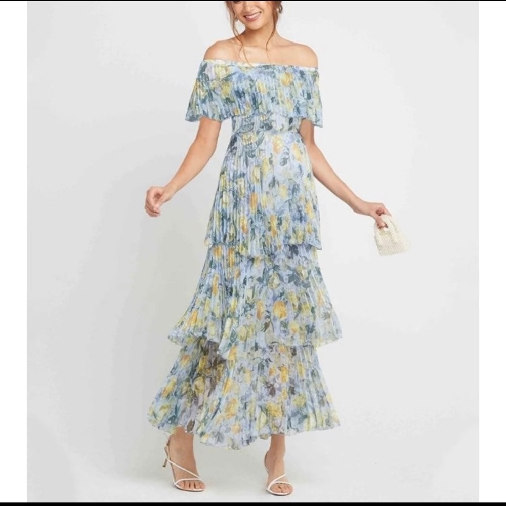 Beautiful designer (OPT) chiffon dress